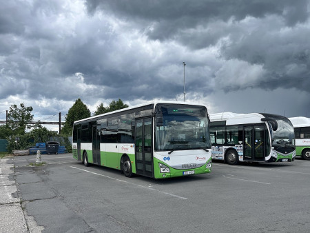 Sviadnov, garáže Transdev Slezsko a.s., červen 2026